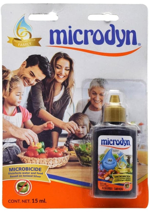 Microdyn 15 Ml (0.5 Fl Oz) para Lavar frutas y verduras