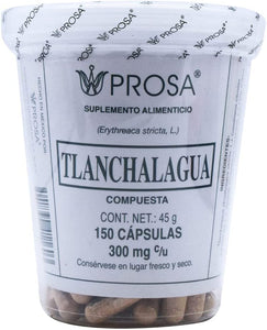 Tlanchalahua 150 Cap para eliminacion de grasa coporal